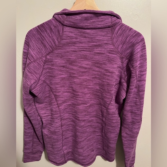 Cabela's Half Zip Purple Sweatshirt - Picture 7 of 9